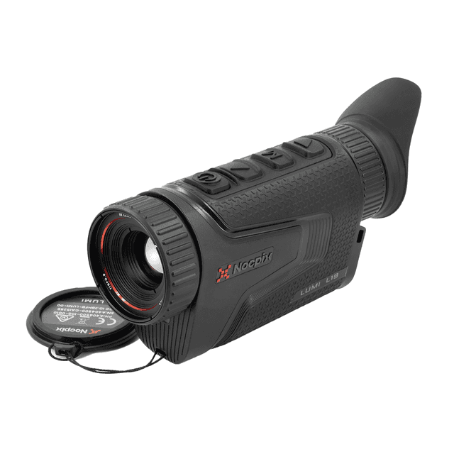 Nocpix LUMI-L19 Lumi L19 Thermal Monocular Black 2x13mm, 384x288 12 Microns 50 Hz Resolution, Zoom Digital 4x Nocpix LUMI-L19 Lumi L19 Thermal Monocular Black 2x13mm, 384x288 12 Microns 50 Hz Resolution, Zoom Digital 4x