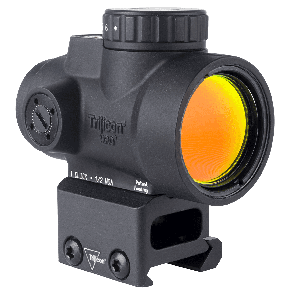 Trijicon 2200332 MRO SD Black 1x25mm 2 MOA Green Dot Reticle Full Co-Witness Mount Trijicon 2200332 MRO SD Black 1x25mm 2 MOA Green Dot Reticle Full Co-Witness Mount
