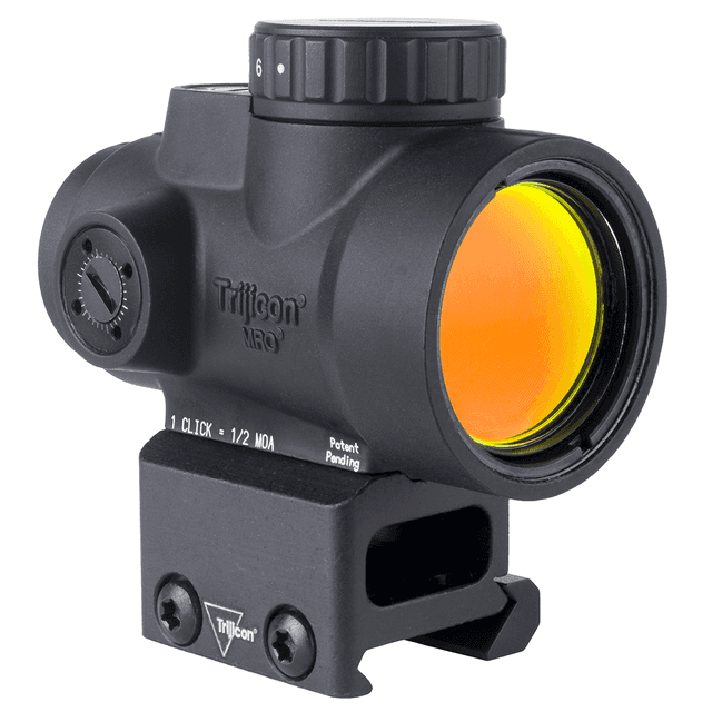 Trijicon 2200332 MRO SD Black 1x25mm 2 MOA Green Dot Reticle Full Co-Witness Mount Trijicon 2200332 MRO SD Black 1x25mm 2 MOA Green Dot Reticle Full Co-Witness Mount