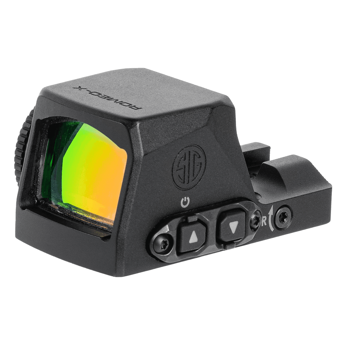 Sig Sauer Electro-Optics SORX1080 Romeo-X Pro Black 1x24mm 3MOA Green Dot Reticle RX Footprint Mount Sig Sauer Electro-Optics SORX1080 Romeo-X Pro Black 1x24mm 3MOA Green Dot Reticle RX Footprint Mount