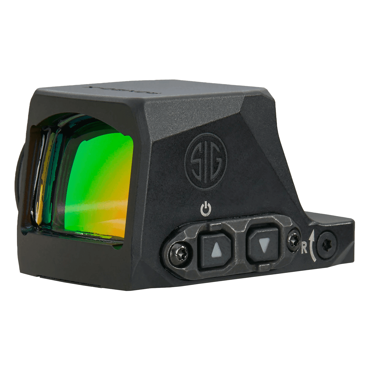 Sig Sauer Electro-Optics SORX1480 Romeo-X Enclosed Compact Black 1x24mm 3MOA Green Dot Reticle RX Footprint Mount Sig Sauer Electro-Optics SORX1480 Romeo-X Enclosed Compact Black 1x24mm 3MOA Green Dot Reticle RX Footprint Mount