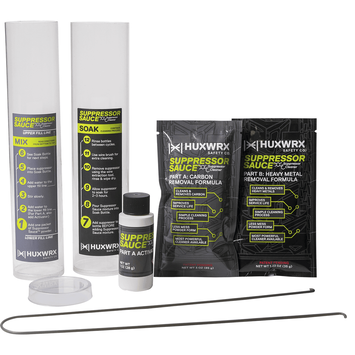 Huxwrx 3202 Suppressor Sauce Cleaning Kit Huxwrx 3202 Suppressor Sauce Cleaning Kit