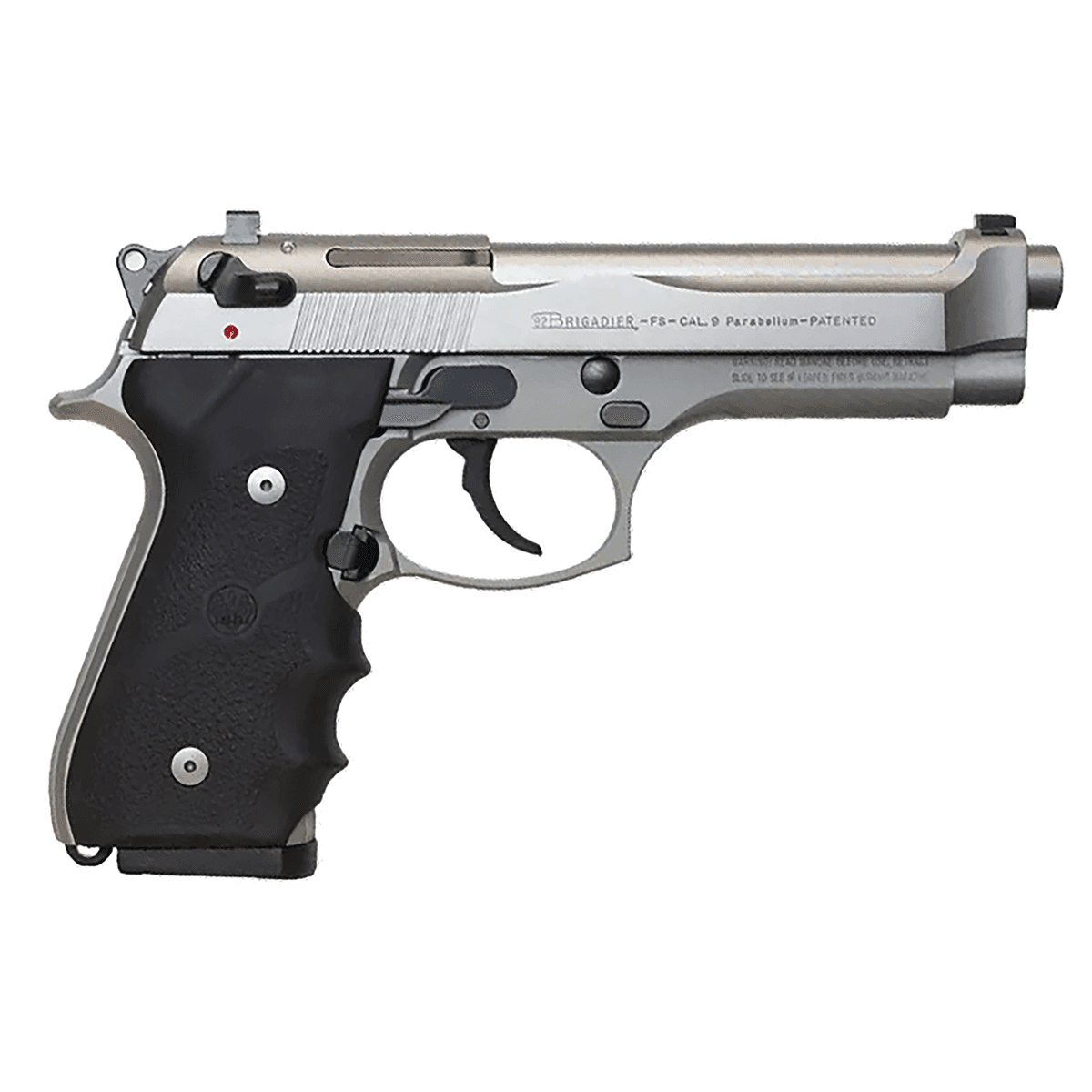 Beretta USA J92F560 92FS Brigadier 9mm Luger 10+1 4.90" Stainless Pistol Beretta USA J92F560 92FS Brigadier 9mm Luger 10+1 4.90" Stainless Pistol