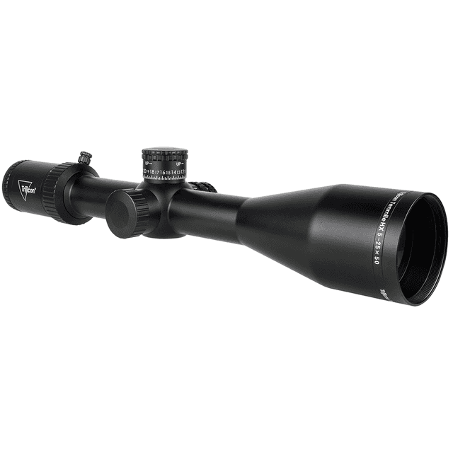 Trijicon 3000020 Tenmile HX Satin Black 5-25x50mm, 30mm Tube Illuminated Green/Red MOA Ranging Crosshair Reticle Trijicon 3000020 Tenmile HX Satin Black 5-25x50mm, 30mm Tube Illuminated Green/Red MOA Ranging Crosshair Reticle