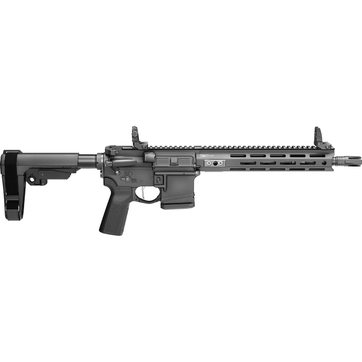 Springfield Armory SAINT Victor V2 5.56 NATO 10+1 11.50" Black Melonite Barrel STV9115556BPLCV2SBA3 Springfield Armory SAINT Victor V2 5.56 NATO 10+1 11.50" Black Melonite Barrel STV9115556BPLCV2SBA3