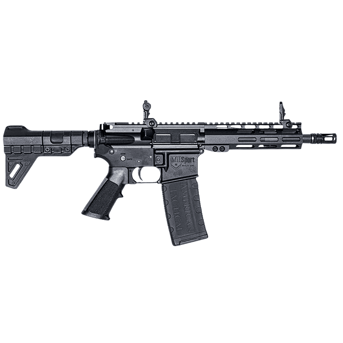ATI G15MS556ML7BL MilSport 5.56x45mm 30+1 7.50" Pistol ATI G15MS556ML7BL MilSport 5.56x45mm 30+1 7.50" Pistol