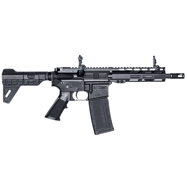 ATI G15MS556ML7BL MilSport 5.56x45mm 30+1 7.50" Pistol ATI G15MS556ML7BL MilSport 5.56x45mm 30+1 7.50" Pistol