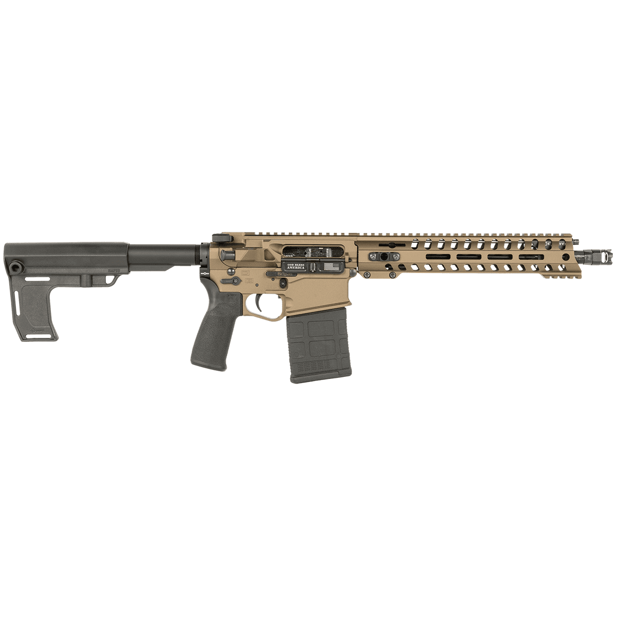 Patriot Ordnance Factory 1600 Revolution DI 308 Win 20+1 12.50" Pistol Patriot Ordnance Factory 1600 Revolution DI 308 Win 20+1 12.50" Pistol