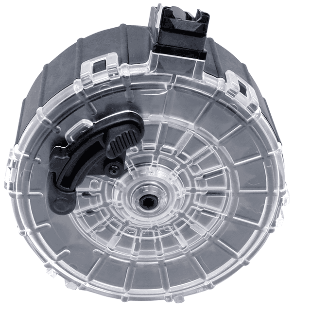 ProMag SAIA6 Standard 20rd Drum 12 Gauge Fits Saiga Black DuPont Zytel Polymer ProMag SAIA6 Standard 20rd Drum 12 Gauge Fits Saiga Black DuPont Zytel Polymer