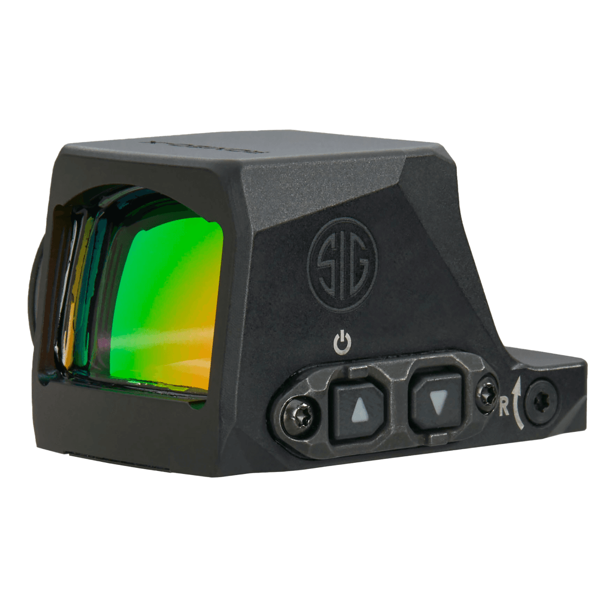 Sig Sauer Electro-Optics SORX1490 Romeo-X Enclosed Compact Black 1x24mm 6MOA Green Dot Reticle RX Footprint Mount Sig Sauer Electro-Optics SORX1490 Romeo-X Enclosed Compact Black 1x24mm 6MOA Green Dot Reticle RX Footprint Mount