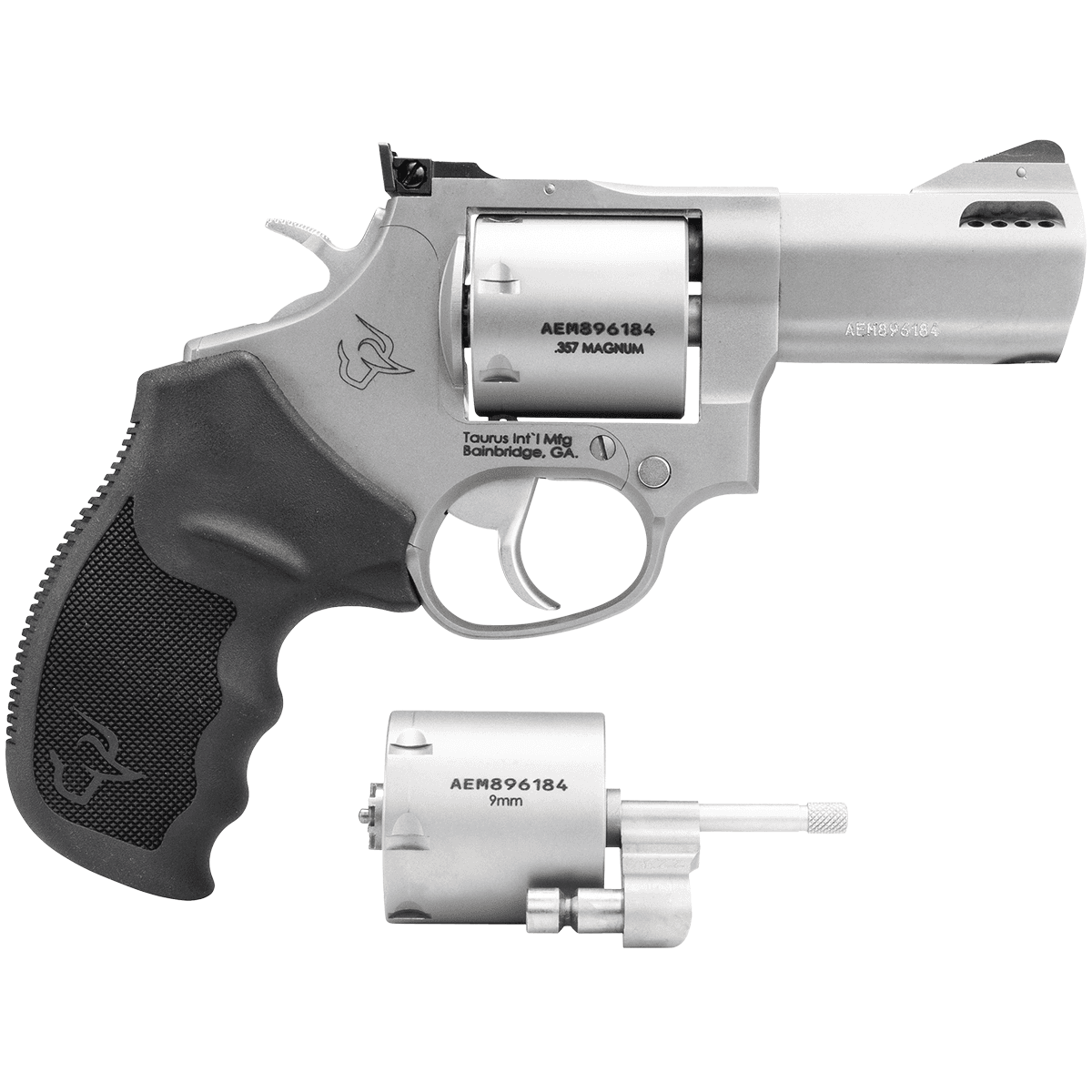 Taurus 2-692039 692 Medium 38 Special +P/357 Mag/9mm Luger 7 Shot 3" Pistol Taurus 2-692039 692 Medium 38 Special +P/357 Mag/9mm Luger 7 Shot 3" Pistol