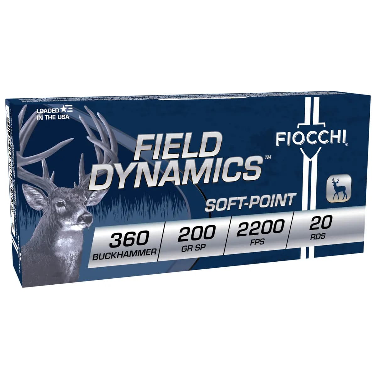 Fiocchi 360BHB Field Dynamics 360 Buckhammer 200gr Soft Point 20 Per Box Fiocchi 360BHB Field Dynamics 360 Buckhammer 200gr Soft Point 20 Per Box