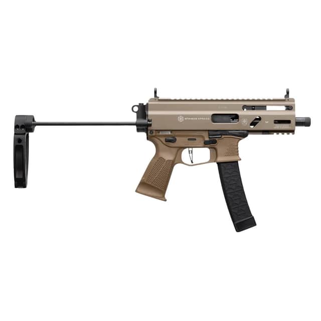 Grand Power SP9A3S Stribog 9mm Luger 30+1 5.50" Black Threaded Barrel 197892029988 Grand Power SP9A3S Stribog 9mm Luger 30+1 5.50" Black Threaded Barrel 197892029988