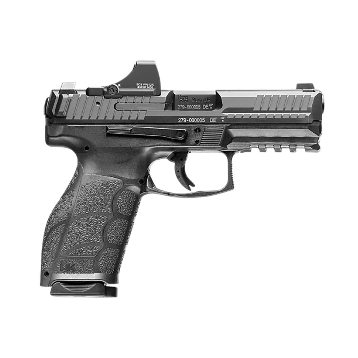 HK VP9A1 X w/Optic Crossover 9mm Luger 20+1 4.09" Black Steel Barrel & Serrated w/ Optic Slide HK VP9A1 X w/Optic Crossover 9mm Luger 20+1 4.09" Black Steel Barrel & Serrated w/ Optic Slide