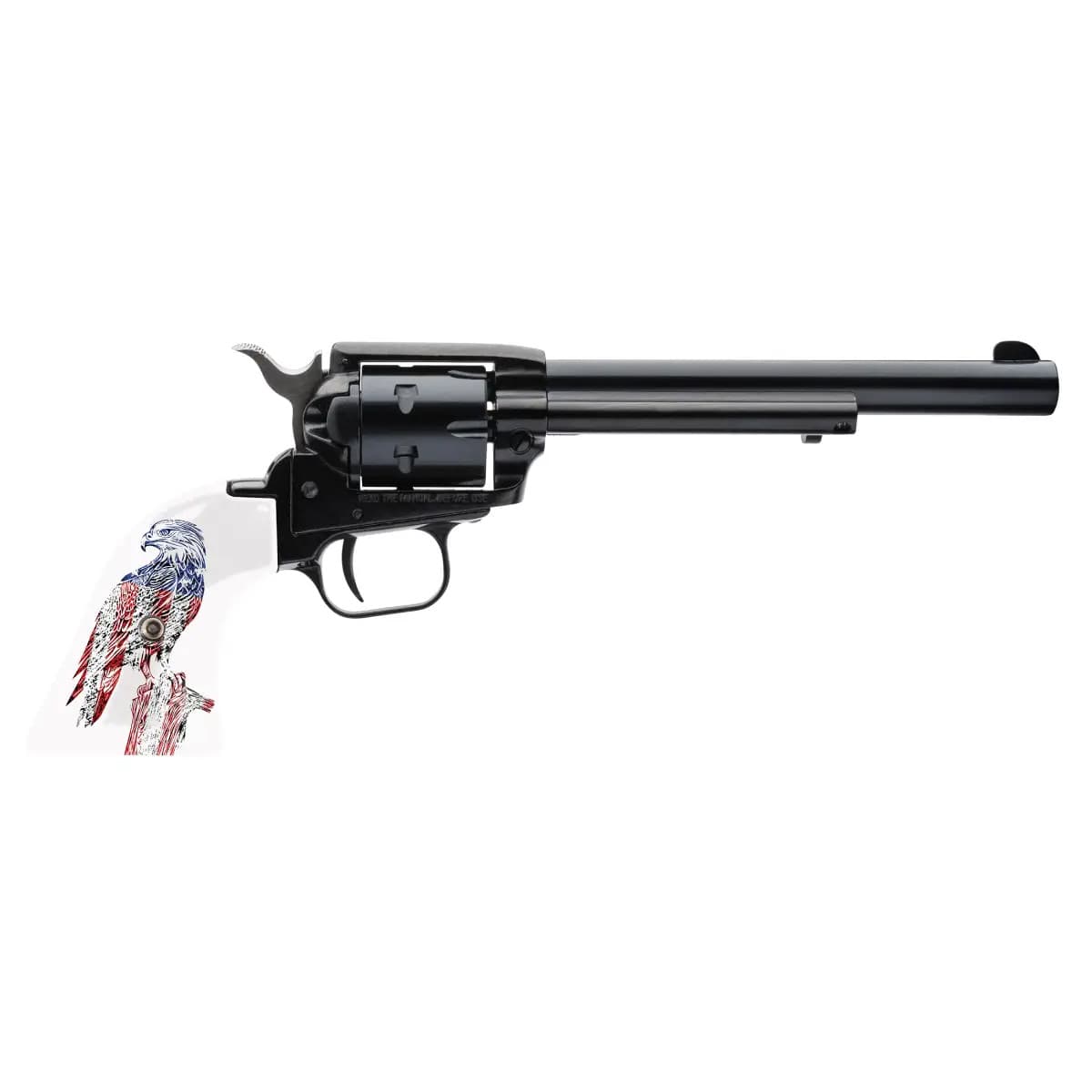 Heritage Mfg Rough Rider 22 LR 6 Shot 4.75" Black Oxide Steel Barrel & Cylinder RR22B6-PE Heritage Mfg Rough Rider 22 LR 6 Shot 4.75" Black Oxide Steel Barrel & Cylinder RR22B6-PE