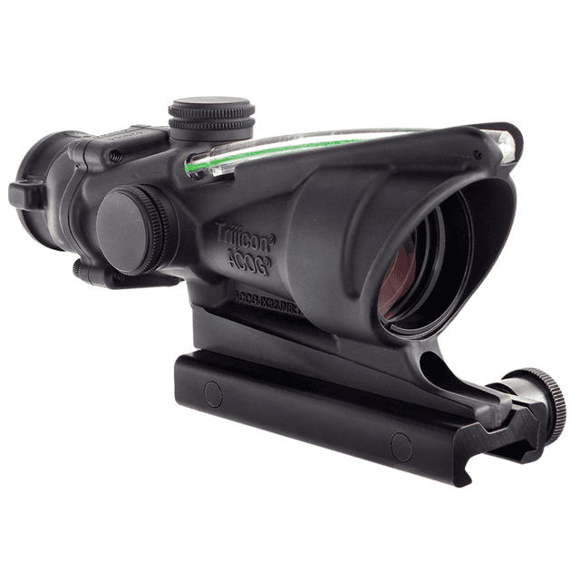 Trijicon 100209 ACOG Black Hardcoat Anodized 4x32mm Illuminated Green Crosshair .223/5.56 BDC Reticle Trijicon 100209 ACOG Black Hardcoat Anodized 4x32mm Illuminated Green Crosshair .223/5.56 BDC Reticle
