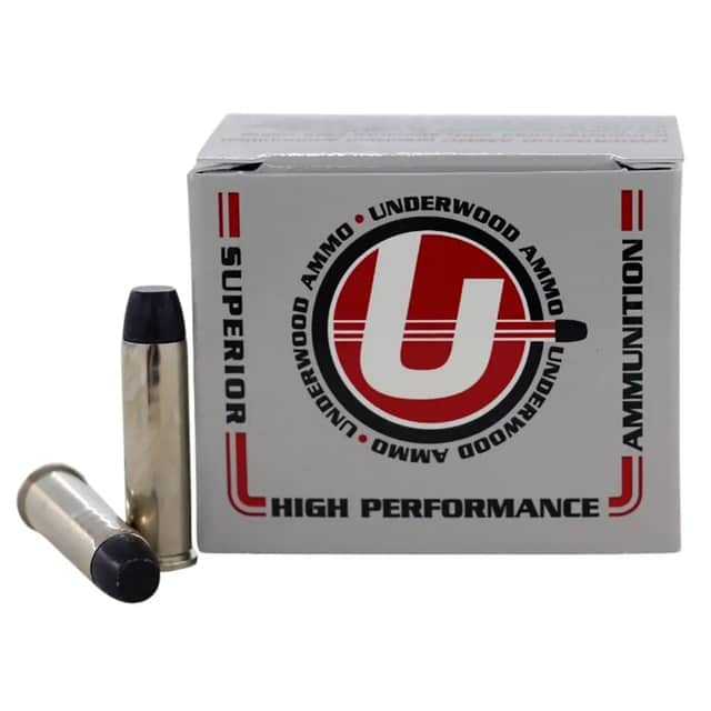 Underwood Ammo 720 357 MAG 180gr LFN GAS Check 20 per Box Underwood Ammo 720 357 MAG 180gr LFN GAS Check 20 per Box