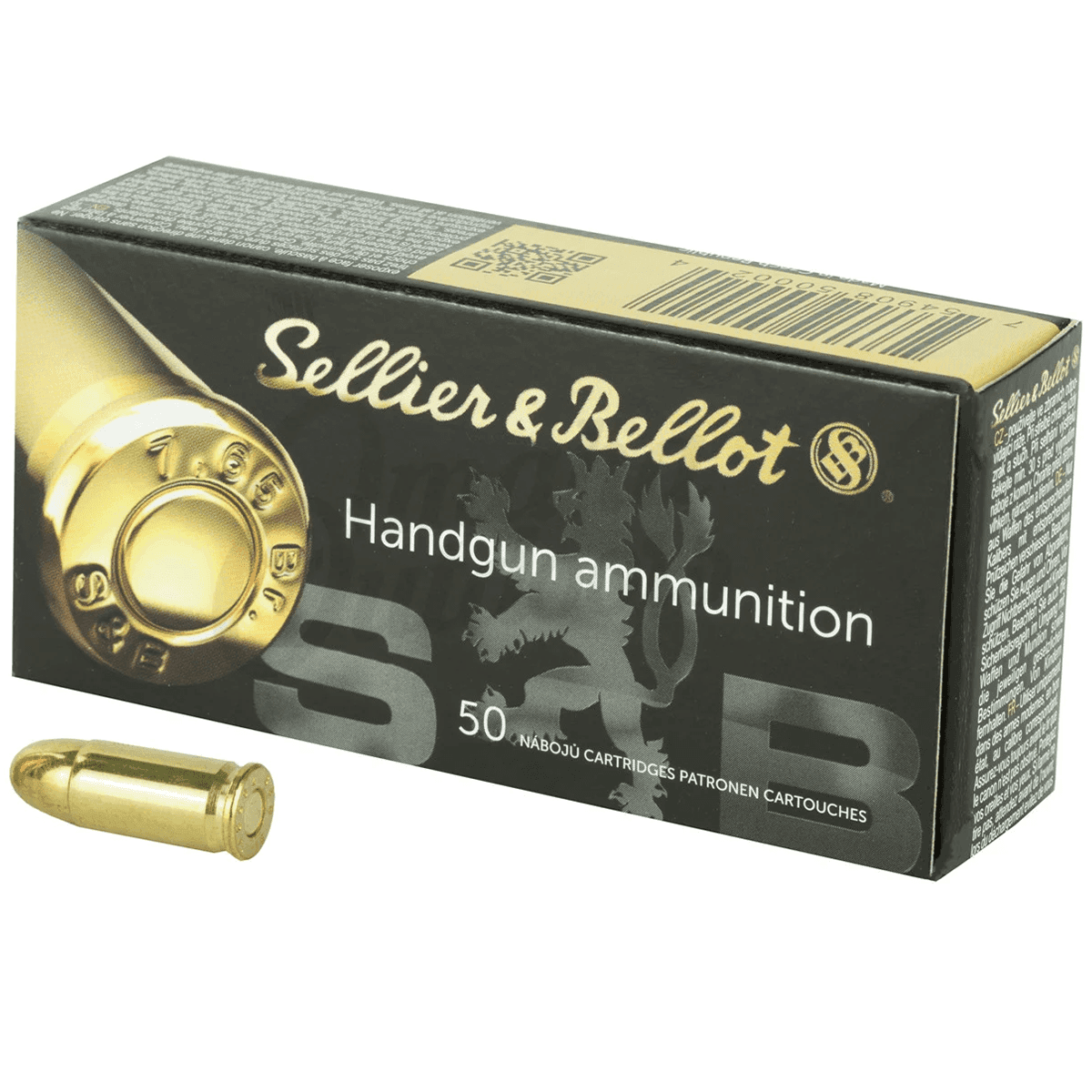 Sellier & Bellot SB32A Handgun 32 ACP 73 gr Full Metal Jacket 50 Per Box Sellier & Bellot SB32A Handgun 32 ACP 73 gr Full Metal Jacket 50 Per Box