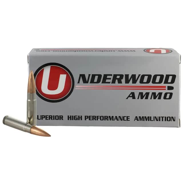 Underwood Ammo 419 Custom Competition 300 Blackout 220gr Hollow Point Boat Tail Match 20 Per Box Underwood Ammo 419 Custom Competition 300 Blackout 220gr Hollow Point Boat Tail Match 20 Per Box