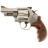 Smith & Wesson 150715 629 Deluxe Single/Double 44 Remington Magnum 3 6 rd Wood Grip Stainless Steel Revolver Pistol Smith & Wesson 150715 629 Deluxe Single/Double 44 Remington Magnum 3 6 rd Wood Grip Stainless Steel Revolver Pistol