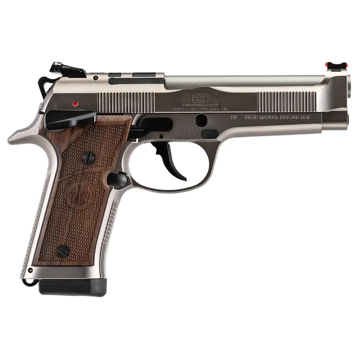 Beretta USA 92X Performance Defensive Full Size Frame 9mm Luger 15+1 4.60" Stainless Steel Barrel SPEC0746A15 Beretta USA 92X Performance Defensive Full Size Frame 9mm Luger 15+1 4.60" Stainless Steel Barrel SPEC0746A15