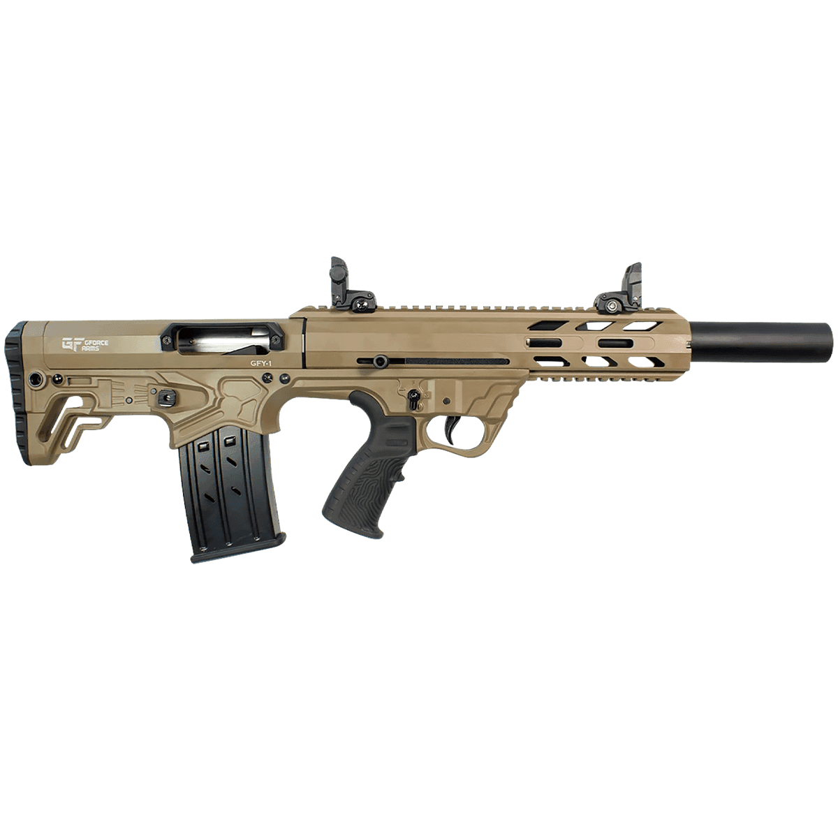 Gforce Arms GFY11220FDE GFY-1 USA 12 Gauge Semi-Auto 3" 5+1 18.50" Shotgun Gforce Arms GFY11220FDE GFY-1 USA 12 Gauge Semi-Auto 3" 5+1 18.50" Shotgun