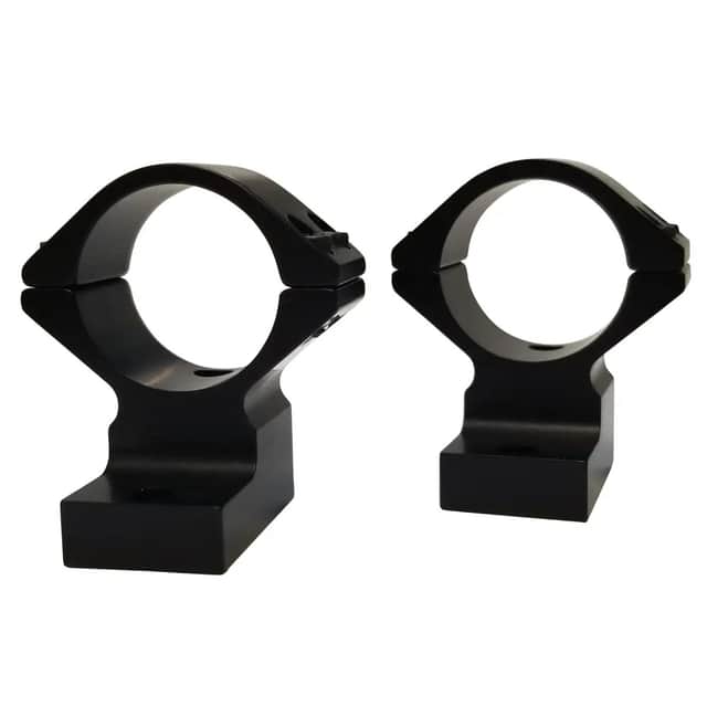 Talley 740714 Scope Mount/Ring Combo Black Anodized 30mm Tube Tikka T3/T3x Medium Rings Talley 740714 Scope Mount/Ring Combo Black Anodized 30mm Tube Tikka T3/T3x Medium Rings