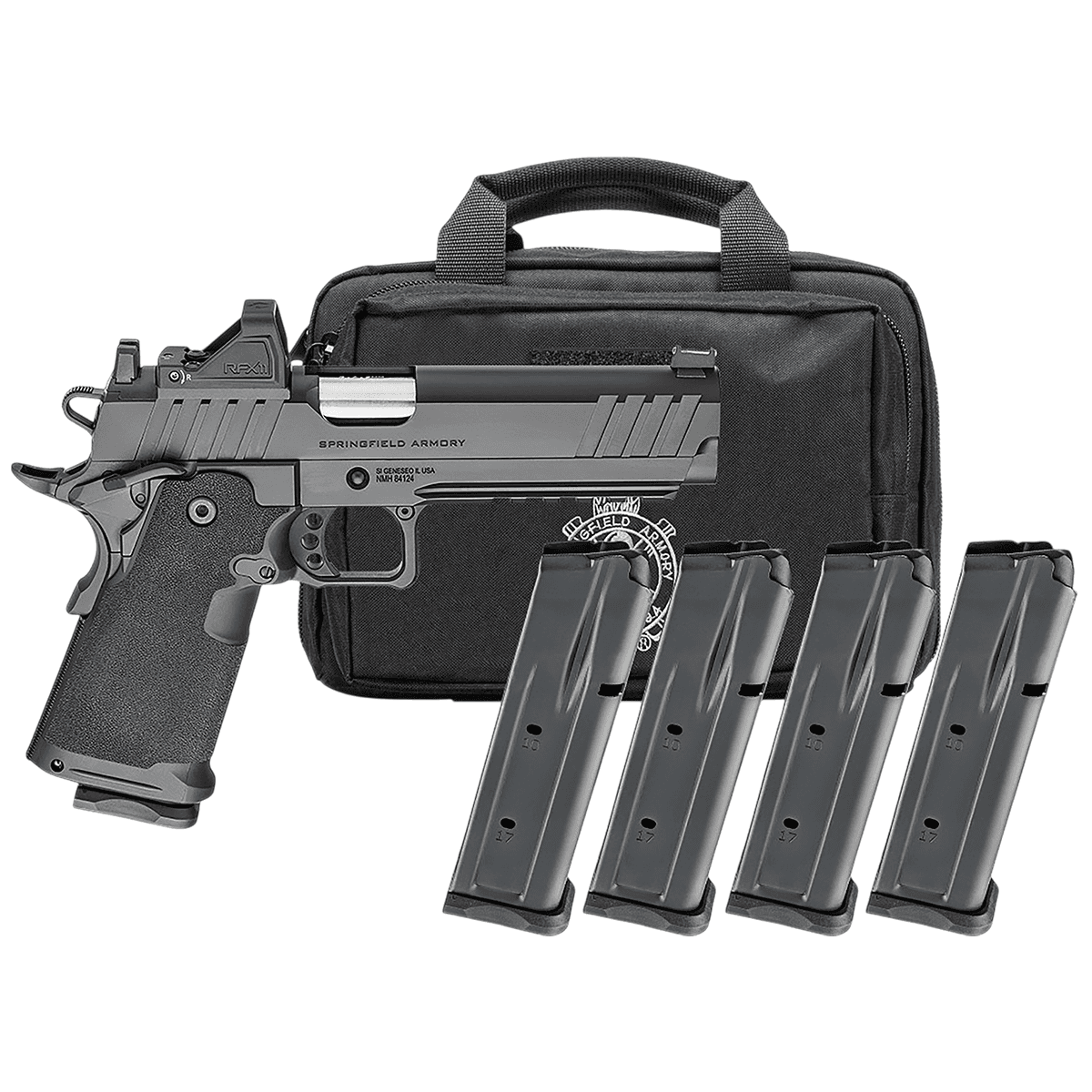 Springfield Armory PH9119AOSLCPAC 1911 DS Prodigy Gear Pac 9mm Pistol Springfield Armory PH9119AOSLCPAC 1911 DS Prodigy Gear Pac 9mm Pistol