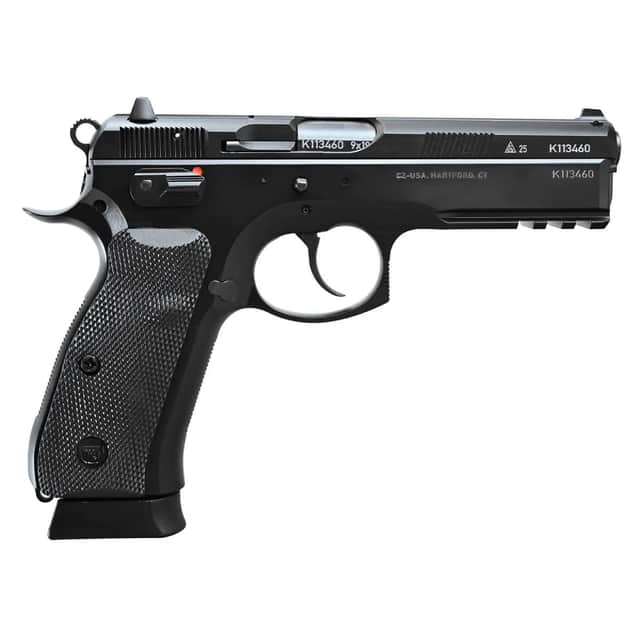 CZ-USA 75 SP-01 50th Anniversary Elite 9mm Luger 19+1 4.60" Black Steel Barrel CZ-USA 75 SP-01 50th Anniversary Elite 9mm Luger 19+1 4.60" Black Steel Barrel