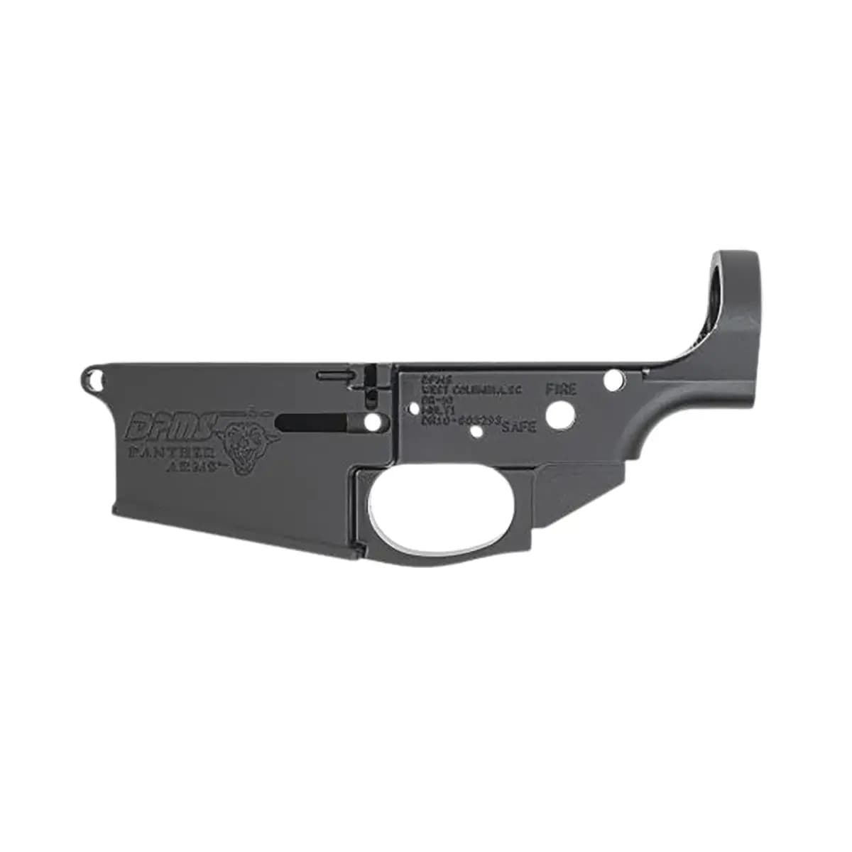 Dpms Panther Arms DP-10 Stripped Lower Receiver Multi Black Aluminum DP51655160178 Dpms Panther Arms DP-10 Stripped Lower Receiver Multi Black Aluminum DP51655160178