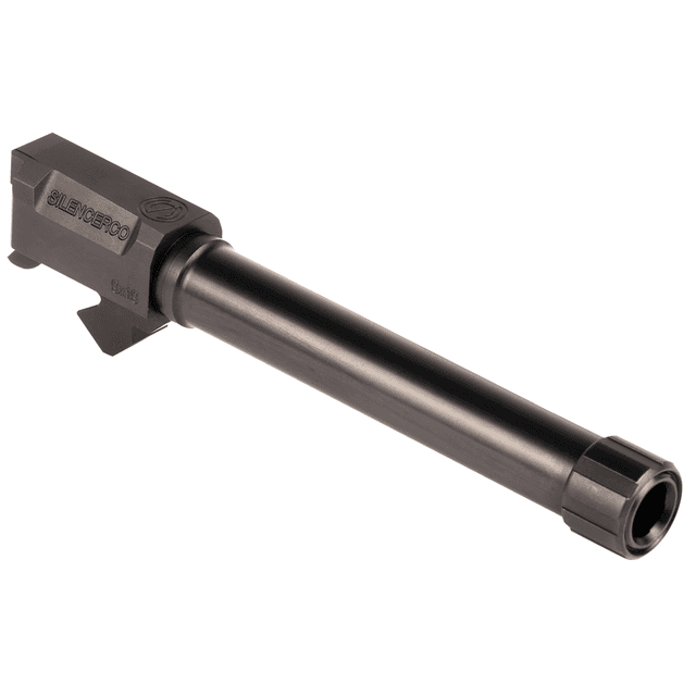 SilencerCo AC859 Sig 9mm Luger 5" Threaded Black Nitride Stainless Steel, Fits Sig P226 SilencerCo AC859 Sig 9mm Luger 5" Threaded Black Nitride Stainless Steel, Fits Sig P226