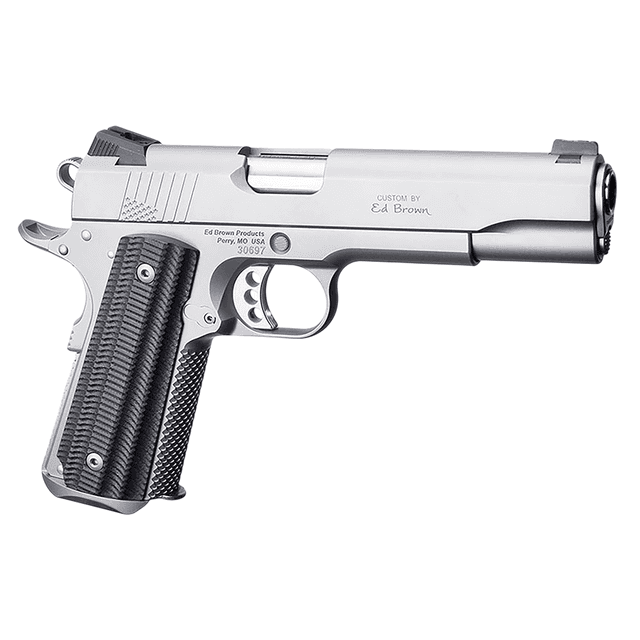 Ed Brown BASESS2A 1911 2nd Amendment 45 ACP 5" Stainless Pistol Ed Brown BASESS2A 1911 2nd Amendment 45 ACP 5" Stainless Pistol