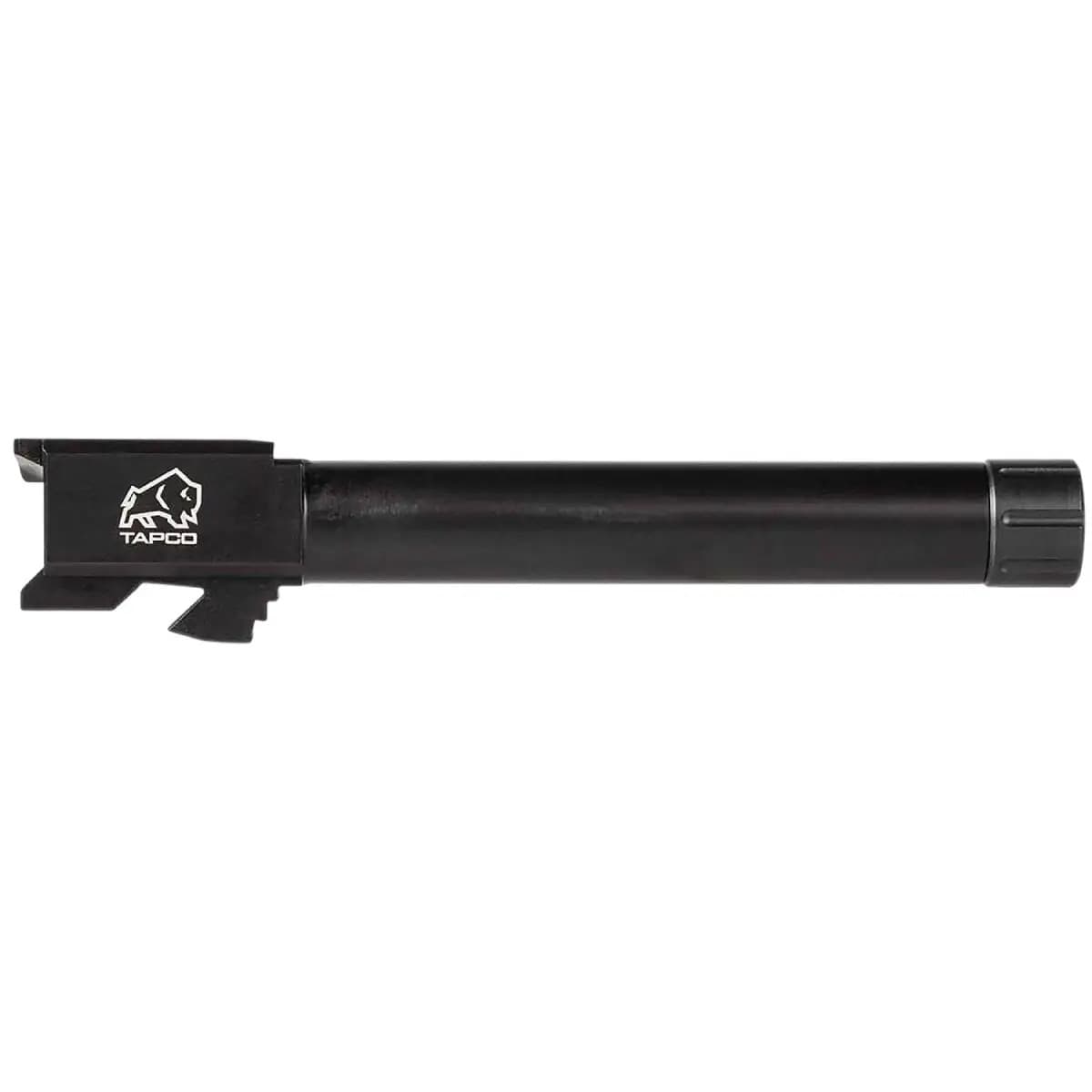 Tapco Conversion 9mm Luger Fits Glock 22 Gen3-4 Threaded, Black Nitride, Thread Protector TAP22018 Tapco Conversion 9mm Luger Fits Glock 22 Gen3-4 Threaded, Black Nitride, Thread Protector TAP22018