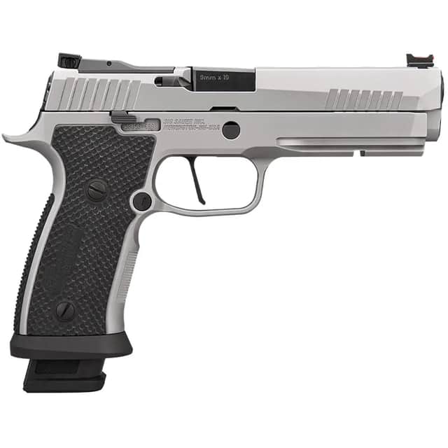 Sig Sauer P320 XFive STAS Full Size Frame 9mm Luger 21+1 5" Black Carbon Steel Barrel, Optic Ready 320SXG59STAS Sig Sauer P320 XFive STAS Full Size Frame 9mm Luger 21+1 5" Black Carbon Steel Barrel, Optic Ready 320SXG59STAS