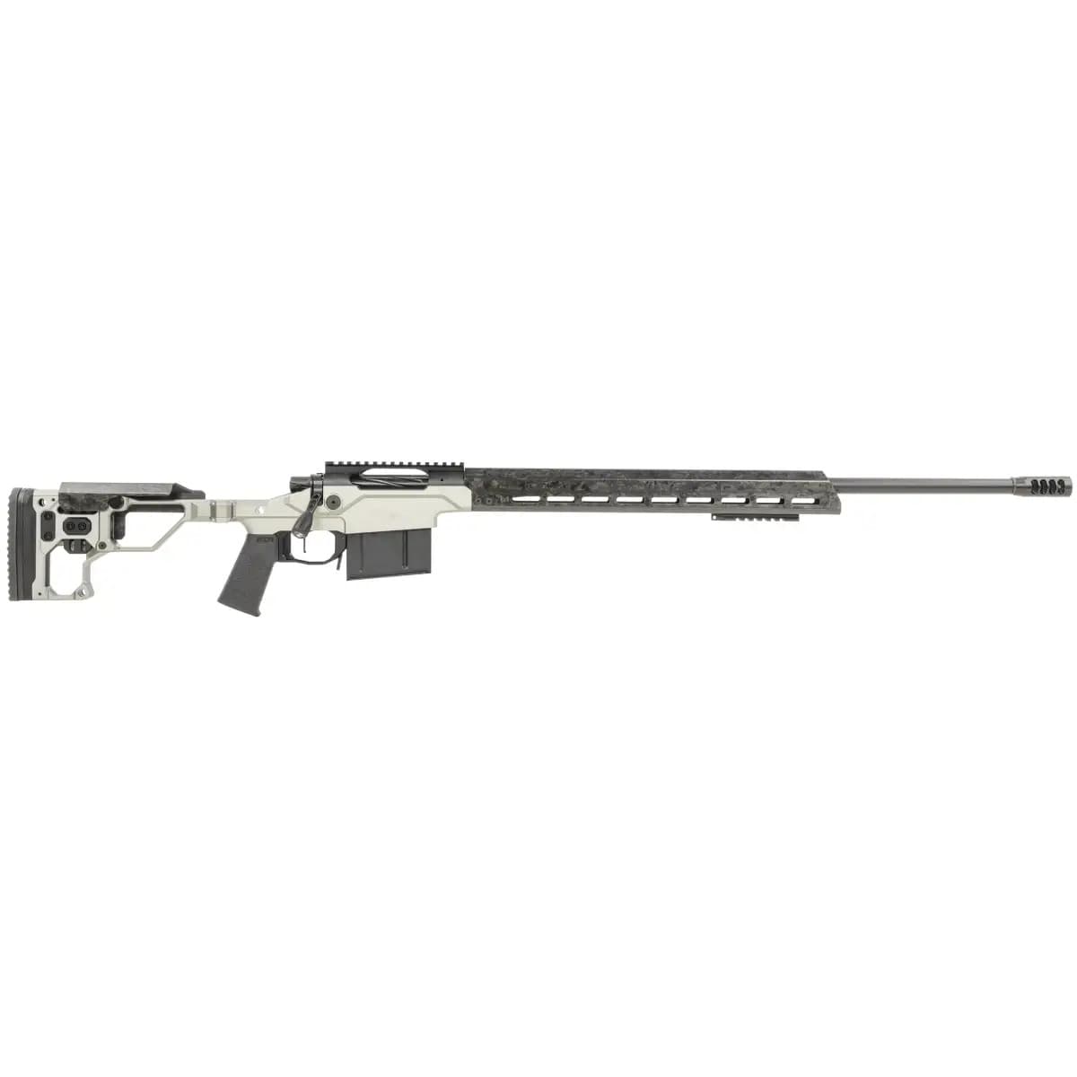 Christensen Arms Modern Precision Full Size 338 Lapua Mag 5+1, 27" Carbon Fiber Target Profile/Threaded Steel Barrel 8010307700 Christensen Arms Modern Precision Full Size 338 Lapua Mag 5+1, 27" Carbon Fiber Target Profile/Threaded Steel Barrel 8010307700