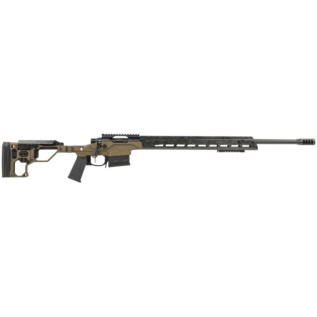 Christensen Arms Modern Precision Full Size 338 Lapua Mag 5+1 27" Carbon Fiber Target Profile/Threaded Steel Barrel 8010301201 Christensen Arms Modern Precision Full Size 338 Lapua Mag 5+1 27" Carbon Fiber Target Profile/Threaded Steel Barrel 8010301201