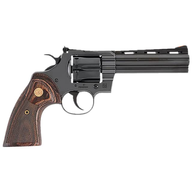 Colt Mfg Python 357 Mag38 Special 6 Shot 5" Blued Carbon Steel Vent Rib Barrel PYTHONBP5WTS Colt Mfg Python 357 Mag38 Special 6 Shot 5" Blued Carbon Steel Vent Rib Barrel PYTHONBP5WTS
