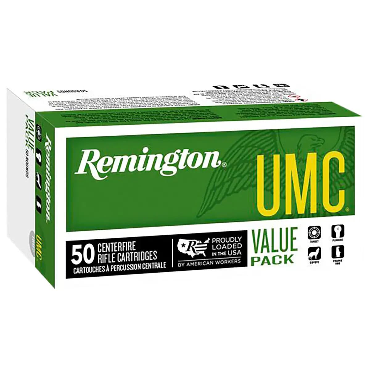 Remington Ammunition 23906 UMC Value Pack 223 Rem 45gr Jacketed Hollow Point 50 Per Box Remington Ammunition 23906 UMC Value Pack 223 Rem 45gr Jacketed Hollow Point 50 Per Box
