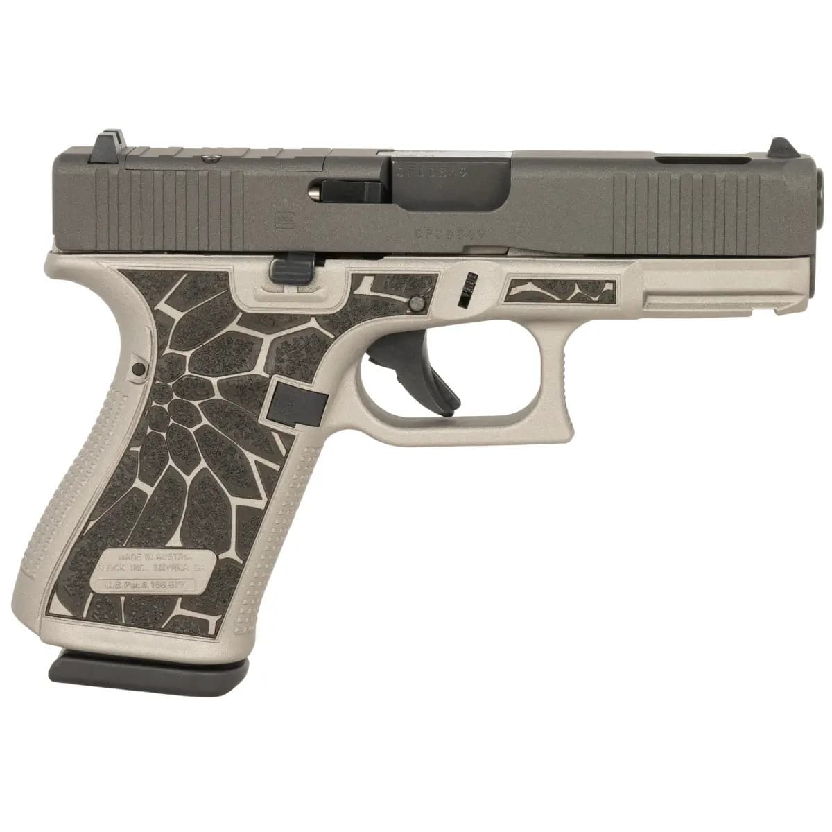 Glock G19 Gen5 MOS Sports South Exclusive Compact 9mm Luger 15+1 4.02" Ported Barrel Black Cerakote UA195S204NCRUPTI Glock G19 Gen5 MOS Sports South Exclusive Compact 9mm Luger 15+1 4.02" Ported Barrel Black Cerakote UA195S204NCRUPTI