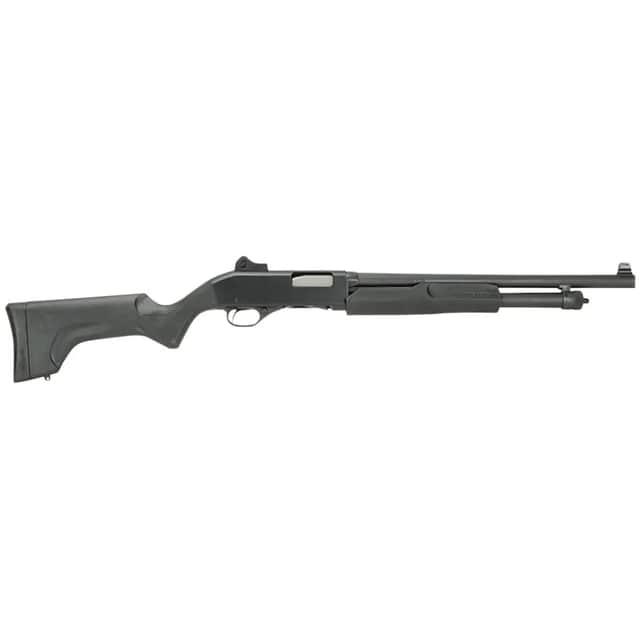 Stevens 320 Security Full Size 12 Gauge Pump 3" 5+1 18.50" Matte Black Carbon Steel Barrel 19487 Stevens 320 Security Full Size 12 Gauge Pump 3" 5+1 18.50" Matte Black Carbon Steel Barrel 19487