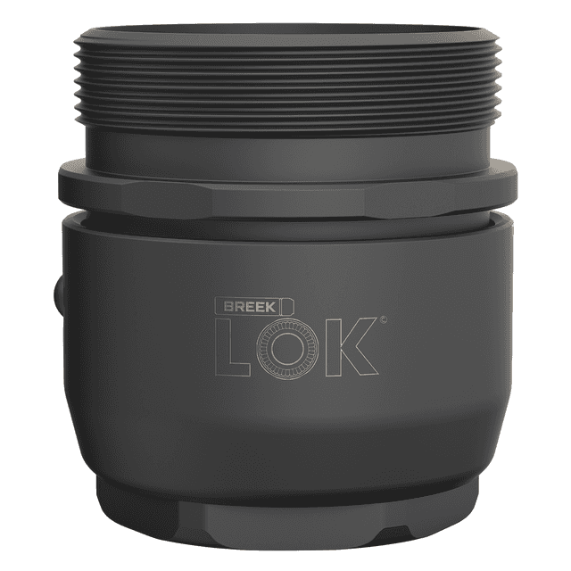 Breek BRK4300 Breek LOK 3QD Fits 1.375"x24 TPI Titanium DLC Black Breek BRK4300 Breek LOK 3QD Fits 1.375"x24 TPI Titanium DLC Black