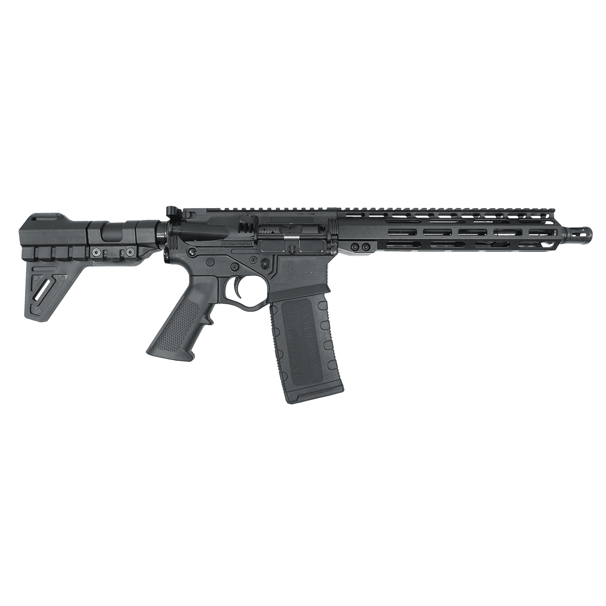 ATI ATIGAX55610ML105 Alpha Maxx 30+1 10.50" 5.56 Black AR Pistol ATI ATIGAX55610ML105 Alpha Maxx 30+1 10.50" 5.56 Black AR Pistol