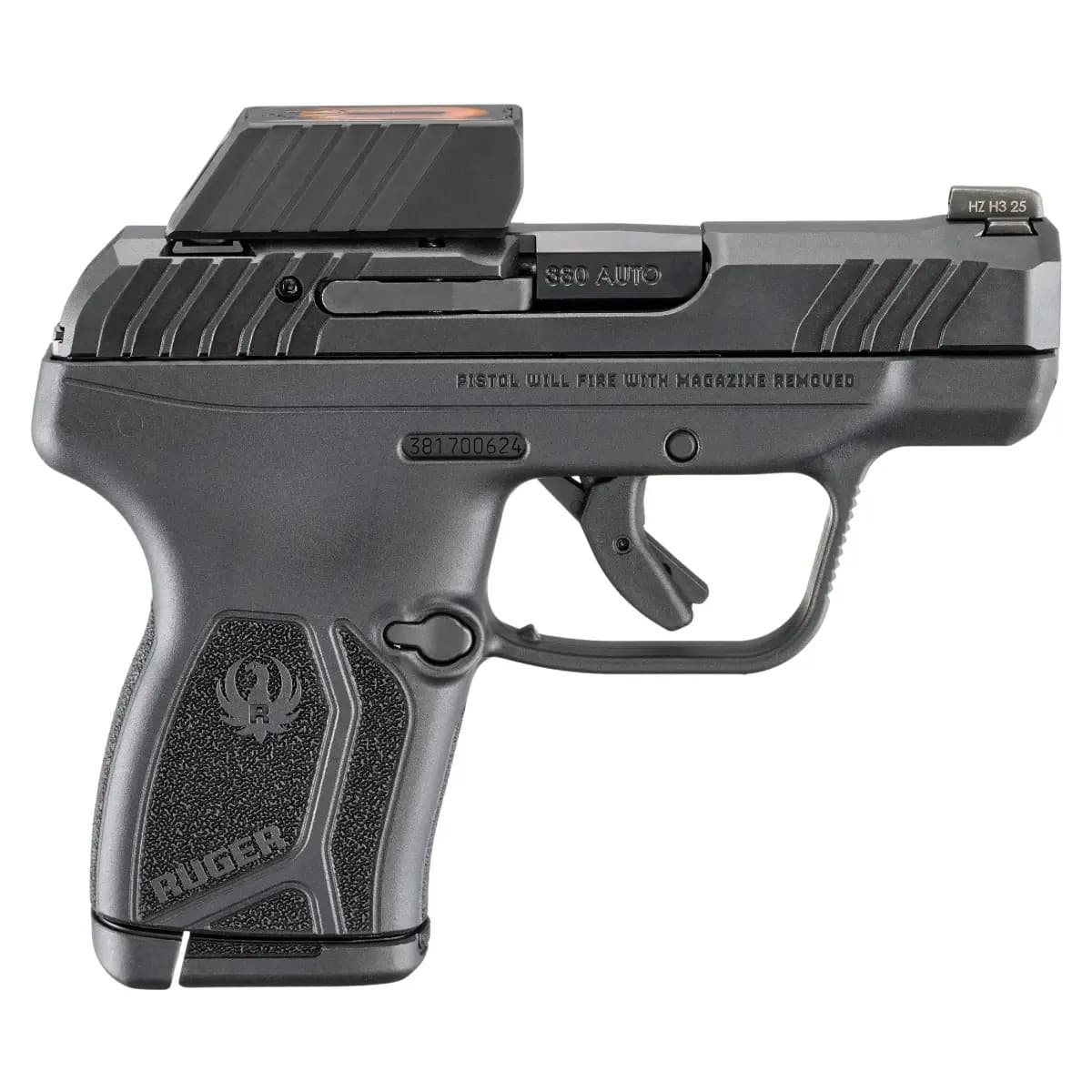 Ruger LCP Max Compact Frame 380 ACP 10+1 2.80" Black Nitride Barrel - 13758 Ruger LCP Max Compact Frame 380 ACP 10+1 2.80" Black Nitride Barrel - 13758