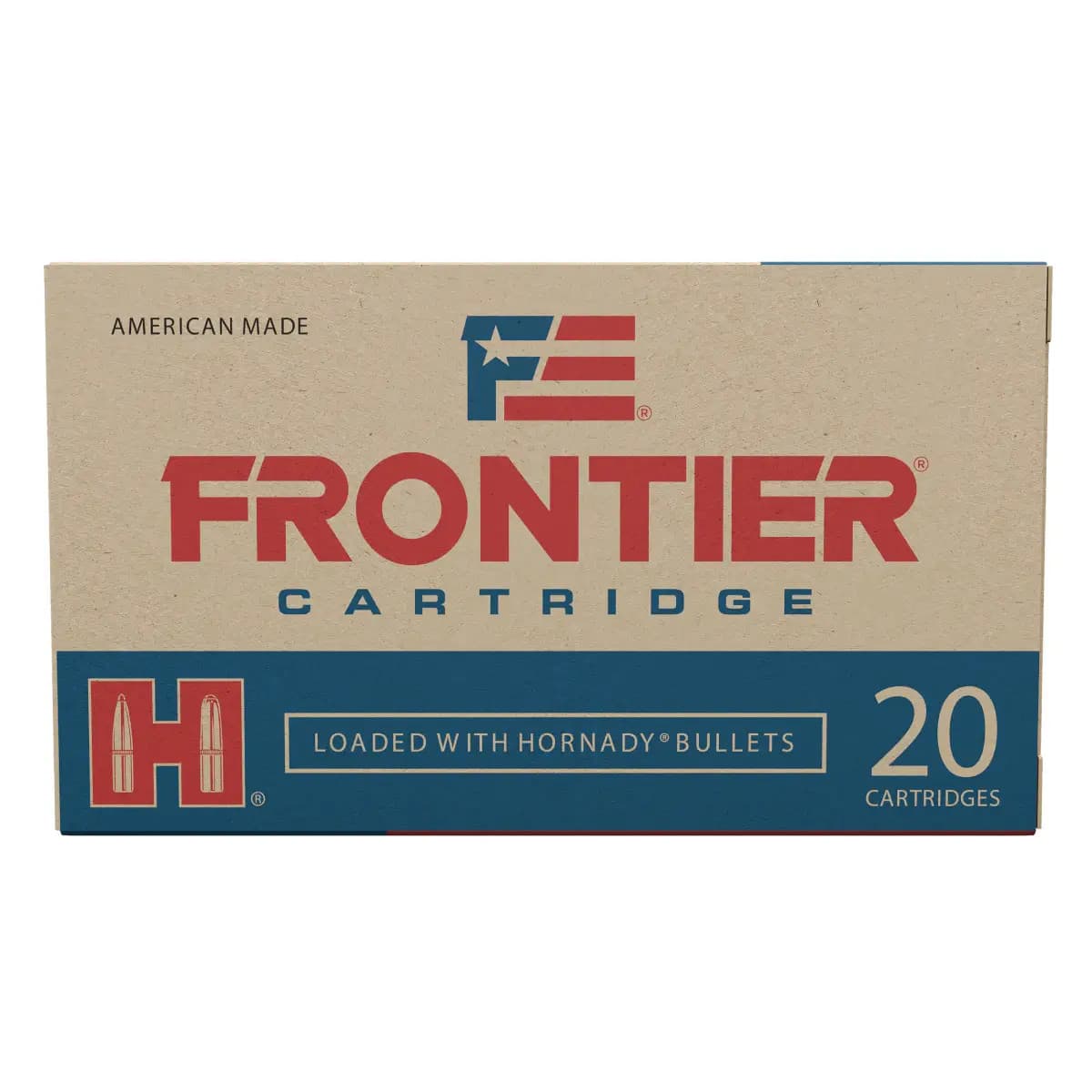 Frontier Cartridge 6mm ARC 105gr Full Metal Jacket 20 Per Box - FR710 Frontier Cartridge 6mm ARC 105gr Full Metal Jacket 20 Per Box - FR710