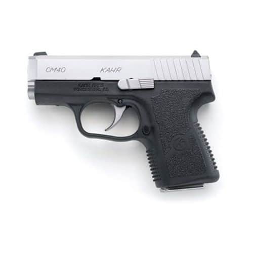 Kahr Arms CM40 Semi Automatic Handgun .40 S&W 3" Barrel 5 Rounds Polymer Frame Stainless Steel Slide Kahr Arms CM40 Semi Automatic Handgun .40 S&W 3" Barrel 5 Rounds Polymer Frame Stainless Steel Slide