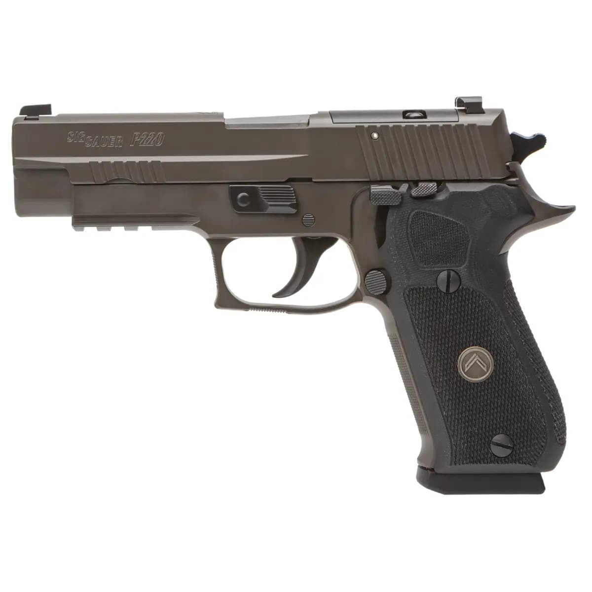 Sig Sauer P220 Legion Full Size Frame 45 ACP 8+1 4.40" Legion Gray Cerakote Stainless Steel Optic Ready 220RM45LEGIONR2 Sig Sauer P220 Legion Full Size Frame 45 ACP 8+1 4.40" Legion Gray Cerakote Stainless Steel Optic Ready 220RM45LEGIONR2