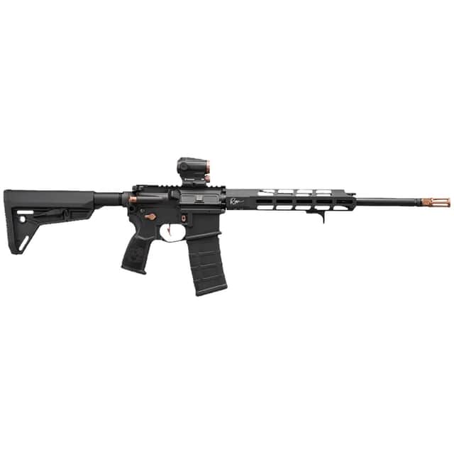 Sig Sauer M400 5.56 NATO 10+1 16" Black Nitride Threaded Barrel, Black Anodized w/Rose Gold, Sig ROMEO5 GENII RM40016BROSER5X210 Sig Sauer M400 5.56 NATO 10+1 16" Black Nitride Threaded Barrel, Black Anodized w/Rose Gold, Sig ROMEO5 GENII RM40016BROSER5X210