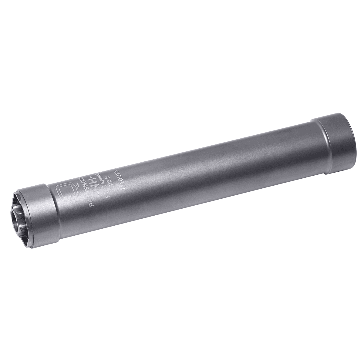 Q LLC SILEC22 El Camino 22 LR .99" Diameter, Black PVD Titanium/Stainless Steel 1/2"-28 tpi Suppressor Q LLC SILEC22 El Camino 22 LR .99" Diameter, Black PVD Titanium/Stainless Steel 1/2"-28 tpi Suppressor