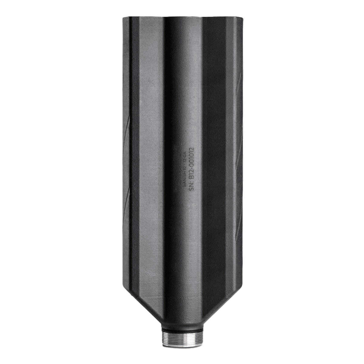 Banish(Silencer Central) 100000150064 Banish 12 12 Gauge Fits 8.55" Long Titanium Cerakote Black Suppressor Banish(Silencer Central) 100000150064 Banish 12 12 Gauge Fits 8.55" Long Titanium Cerakote Black Suppressor