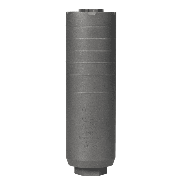 Q LLC SILJSQUICKIE65RE Jumbo Shrimp 6.5 Creedmoor 1.75" Titanium Suppressor Q LLC SILJSQUICKIE65RE Jumbo Shrimp 6.5 Creedmoor 1.75" Titanium Suppressor